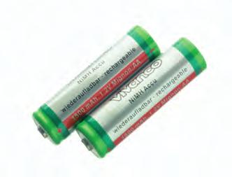 45154 Universal battery AAA - NiMH battery, 1,2 V / 800 mah - 4 AAA/ Micro