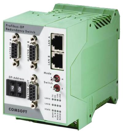 2 Introduction PRS PROFIBUS DP Redundancy Switch is an intelligent top-hat rail based switch for the implementation of redundant PROFIBUS DP Master systems.