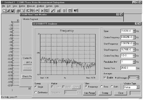 To obtain a quick look at the measurement data, select the fast quality level. If more frequency resolution to separate spurious signals is important, select the high resolution quality level.