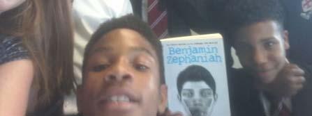 This year the group read Terror Kid by Benjamin Zephaniah.