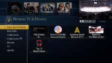 From the TiVo Central screen, select Find TV, Movies, & Videos, then choose Browse TV & Movies.