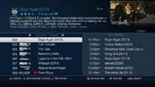 TiVo Live Guide Date & time Channels & shows currently airing Mini-guide Show title Current channel & next two channels Show description Upcoming shows on the selected channel Air time Upcoming shows