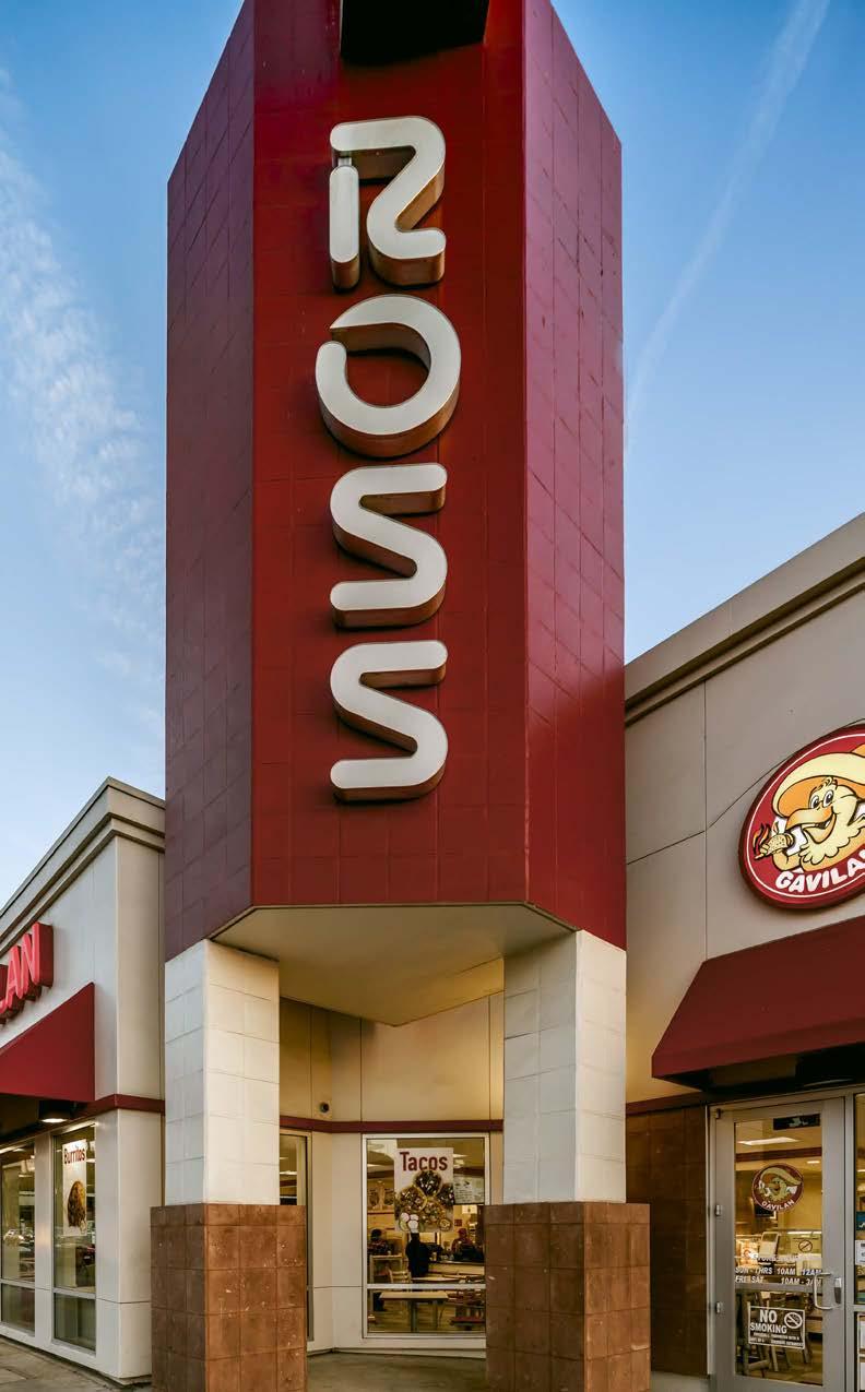 INVESTMENT HIGHLIGHTS INVESTMENT GRADE CREDIT NNN LEASE Ross Dress For Less is an S&P 500, Fortune 500, and Nasdaq 100 company Ross is the largest discount chain in the United States with 1,409