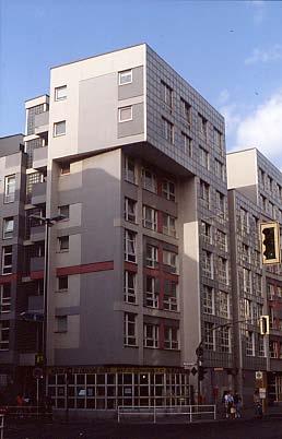 EXAMPLE THREE: BUILDINGS IN THE IBA BERLIN Building A, by Peter Eisenman, one of the best-known architects in the world, shows a very interesting case of monologic architecture as the result of a