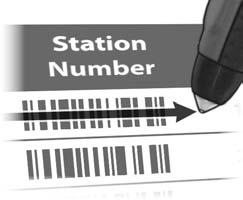 decoder addresses. Ensure that the station Decoder Address Labels are affixed in the proper locations on the Programming Guide.