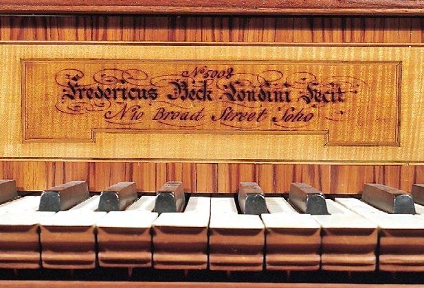 The First Fleet Piano: A Musician s View Plate 439 Square piano by Frederick Beck (fl.