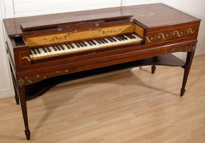 Appendix L Plate 453 Square piano by Frederick Beck and George Corrie (London, ca 1790?