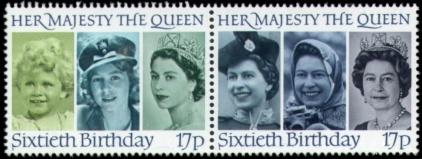 1986/03 60 th Birthday of Queen Elizabeth II, issued 21 st