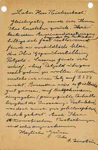 257 258 257 EINSTEIN, ALBERT. 1879-1955. Autograph Postcard Signed ( A. Einstein ), in German, 12mo, postmarked March 27, 1922, Berlin, verso addressed Herrn Dr. Hans Reichenbach Physikal.