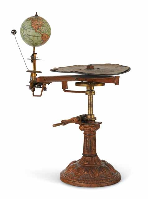 39 40 39 MINIATURE CELESTIAL GLOBE; FLETCHER, Peter. Fletcher s New Celestial Globe. [London: Fletcher, c.1860]. A 3 inch (7.