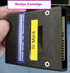 All the recipe steps and details can be displayed in the recipe page by using the four arrow keys (Fig.9). 5. If the loaded recipe is correct, pull out the cartridge from the slot.