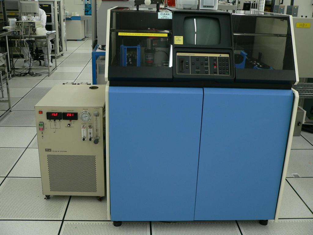 LAM 490 AutoEtch System 1. Picture and Location Fig.1 LAM 490 AutoEtch System The LAM 490 AutoEtch System is located at NFF Phase II cleanroom, Room 2240. 2. Process Capabilities 2.
