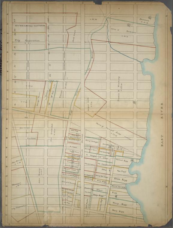 Document 6: Image Title: Sackersdorff Farm Set, Page/Plate 7: [Bounded by Fifth Avenue, 52nd Street,