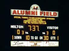 Football Milton High School Milton, Pennsylvania FB-8127TKH-2, 32 x 200 1.