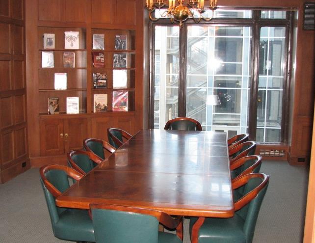 turner boardroom The original bank boardroom accommodates groups in a
