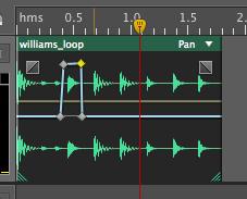 3. On the left top of Audition click on Multi-track and enter multitrack mode. 4. By right clicking on the sound loop you can drag it into one of the tracks. 5.