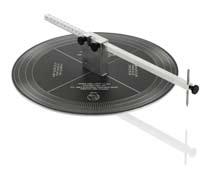 adjustment for radial tonearms