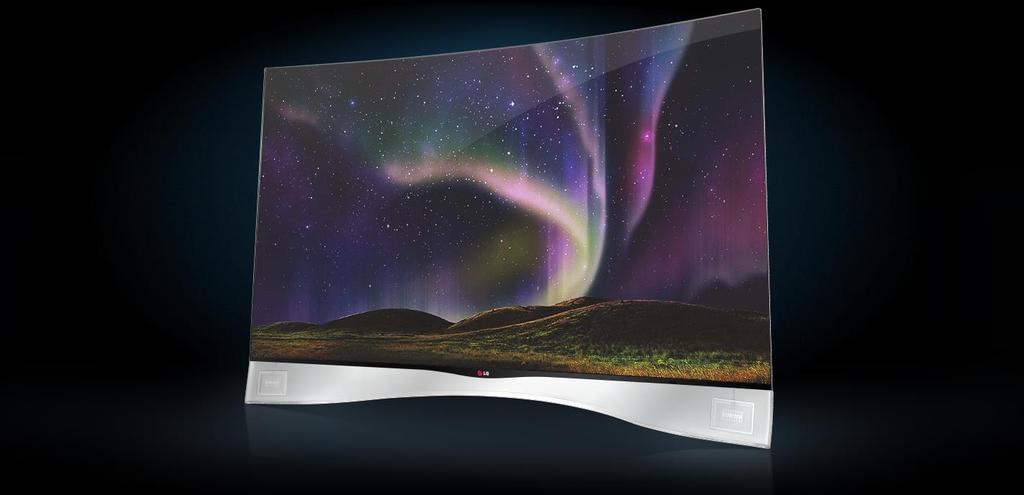 LG 55 curved OLED TV LG 2013 4mm thin
