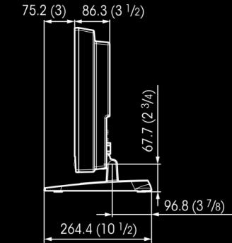 7 Vp-p ±3 db (75% chrominance standard color bar signal) HDMI (x1) (HDCP correspondence) Side Audio Phono jack (x2), -5 dbu 47 kilohms or higher OPTION AUDIO IN: Phono jack (x1), -5 dbu 47 kilohms