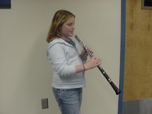 Students wishing to play Percussion must first start on a Woodwind or Brass instrument this year and then begin Percussion in seventh grade. The Woodwind Family of Instruments This is a FLUTE.