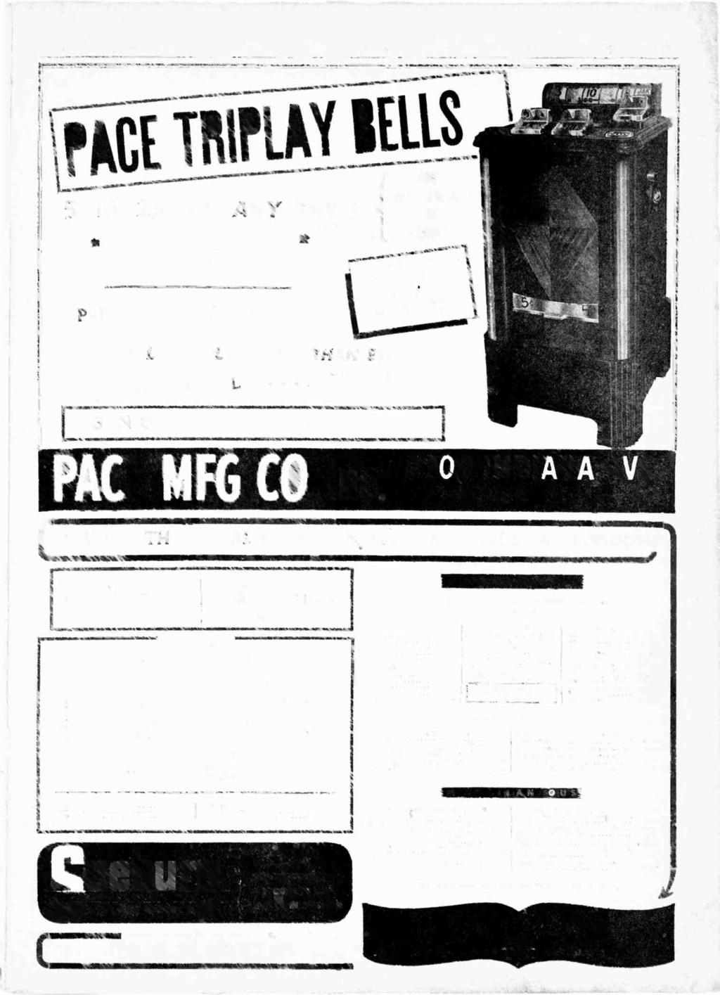 November 15, 1947 The Billboard COIN MACHINES 123 PACE TRIPIBAY BUIS ONE -1.