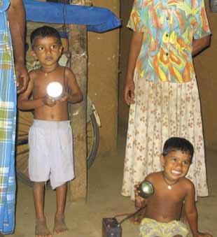 Lighting for off-grid homes using LEDs Electric light transforms the lives of the poor, making it possible for families to stay active - and children to study - after night falls.