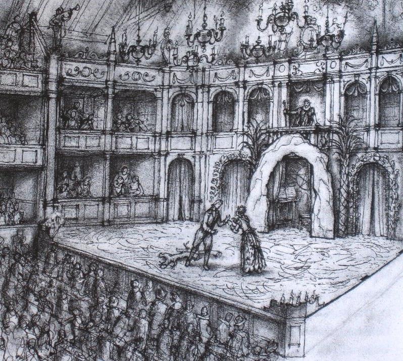 Richard Burbage (prominent actor) owned the second theater and, beginning in 1609,