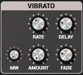 4.4 The Play View 53 4.4.5 The Vibrato Module The vibrato effect is equivalent to a periodic low frequency pitch modulation.