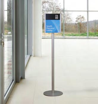 Freestanding Signs Stanchion (FSS) The Arris System FSS Stanchion is the ideal solution for
