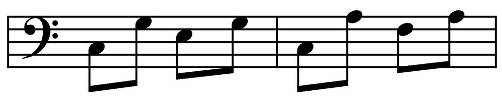 LESSON SIX New Terms Alberti bass an accompaniment pattern using a broken 3-note chord played bottom, top, middle, top fp (forte piano) opus loud, then soft work ; numbering system of a composer s