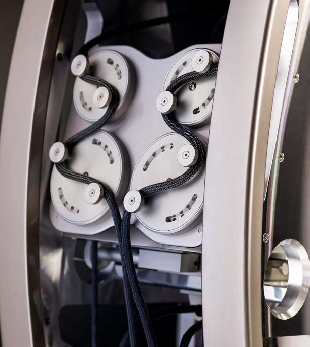 The aluminum is finished in a beautiful Guilloché machined pattern, calling to mind the finest Swiss watches.