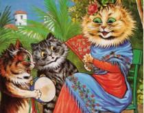 Who Was Louis Wain? Louis Wain was born in Clerkenwell, London in 1860 the oldest of 6 children and the only boy.