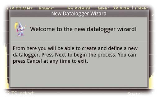 HD RANGER 2 7 HD RANGER 2 Powerful Datalogger and installation menu Datalogger wizard Configuring Datalogger and installations