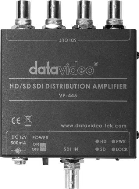 Datavideo Related Product Datavideo have determined that single BNC SD-SDI cable runs of up to 120m should be possible with the DAC-07 unit before the signal would need to be re-clocked or repeated.