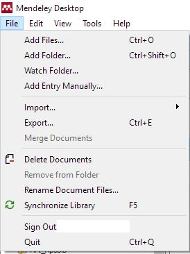 Documents saved in a specific folder are imported to your library 6.
