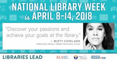 National Library Week The Lake Wales Public Library & Polk County Library Cooperative's Bookmobile and BMail services will celebrate National Library Week, April 8-14.