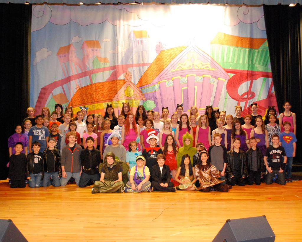 Theatre Performances All high schools perform an annual musical production.