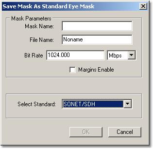 228 Menu 6.10.1.6 Save User Mask Clicking the Save User Mask button recalls the Windows Save Mask As Dialog. You can save the mask to any drive on the computer. Saved masks have the extension.pcm. 6.10.1.7 Save Mask as Std Clicking the Save Mask as Std button recalls the Windows Save Mask As Standard Eye Mask dialog.