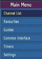 Channel List Management The digital terrestrial television channels found when first installed are stored in its memory as a channel list.