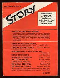 ANDERSON, Sherwood and others. Story: The Magazine of the Short Story, September - October 1941. New York: Story Magazine Inc. 1941. Wrappers. Slight rubbing, else an especially fine and fresh issue.