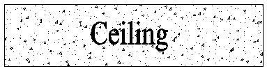 B. Ceiling Installation 1. Measure the (L) and (W) distance and mark the area on your ceiling.