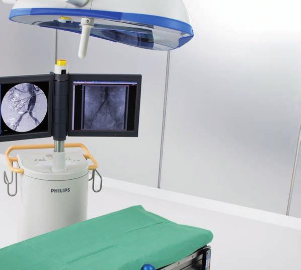The BV Endura is designed to give you more space in the OR by taking up less of it.