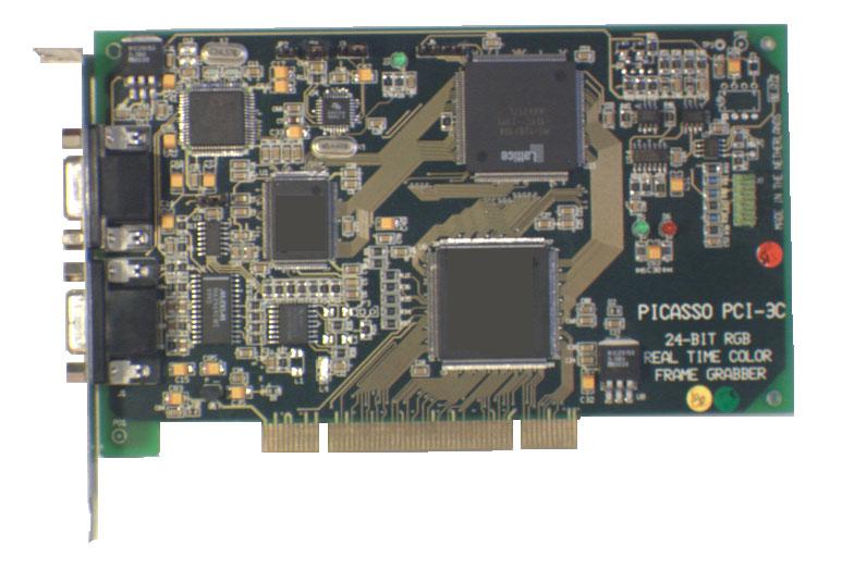 multiplexed composite video inputs available in 3 form factors: standard PCI Compact PCI PC/104 plus (only as 3C model) realtime video interlaced video