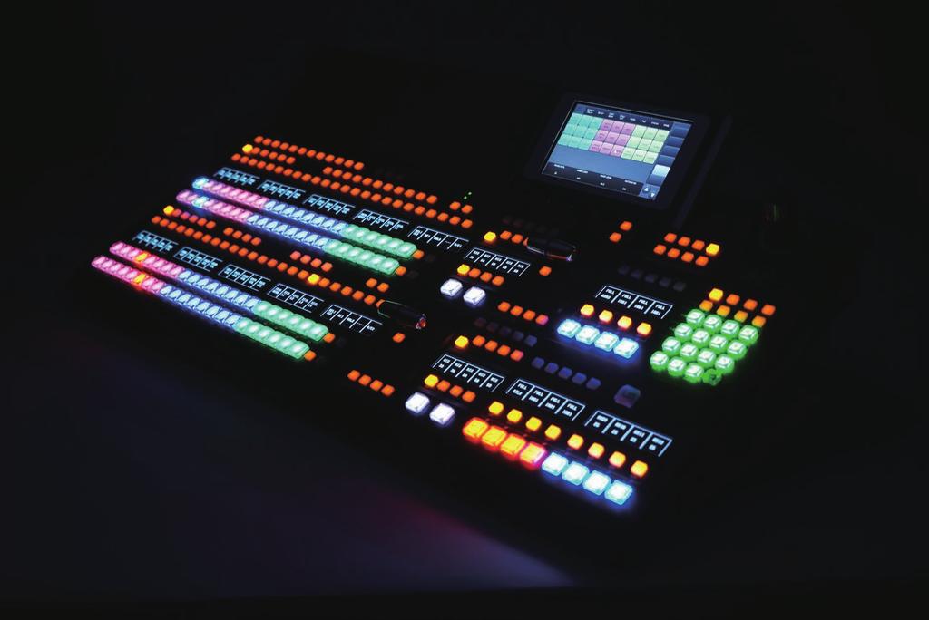 Our newest production switcher leverages the creative power of the HANABI series.