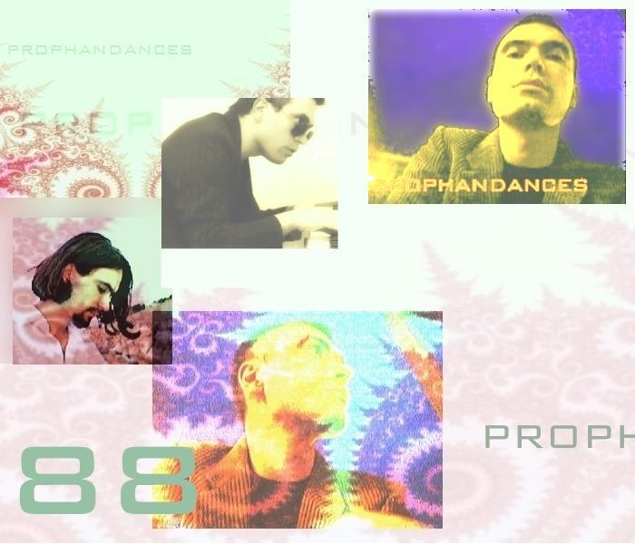 88'S OWN MUSIC Experimental jazz/fusion/acid-jazz from the collection 'Prophandances', composed and performed by 88 on Rhodes and acoustic pianos.
