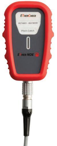 The ETherCheck Pitch-Catch Probe offers the best in design and durability.