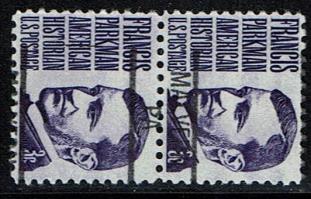 Most split precancels involve stamps from the same row, such as the one to the left, precanceled with a Type 704 on the ½ Presidential from Lambertville, NJ.