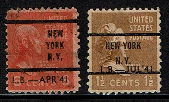 APPENDIX DATED CONTROLS In 1938 the Postal Service ordered precancel permit holders to print their initials, together with the abbreviations of the month and year in which the stamps were to be used,