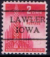 On the other hand, it seems that there is at least a two-word town name on the stamp in the lower left illustration.