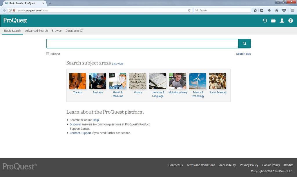 ProQuest (PQDT) ProQuest is an aggregated electronic publications service. It is one of the largest online content repositories in the world, and provides a single, integrated platform.